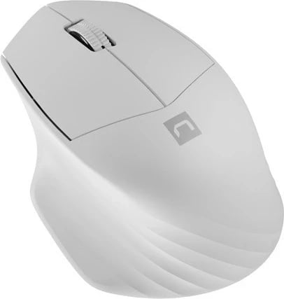 Maus pa tela Natec Siskin 2 BT 5.0 + 2.4GHz, i bardhë