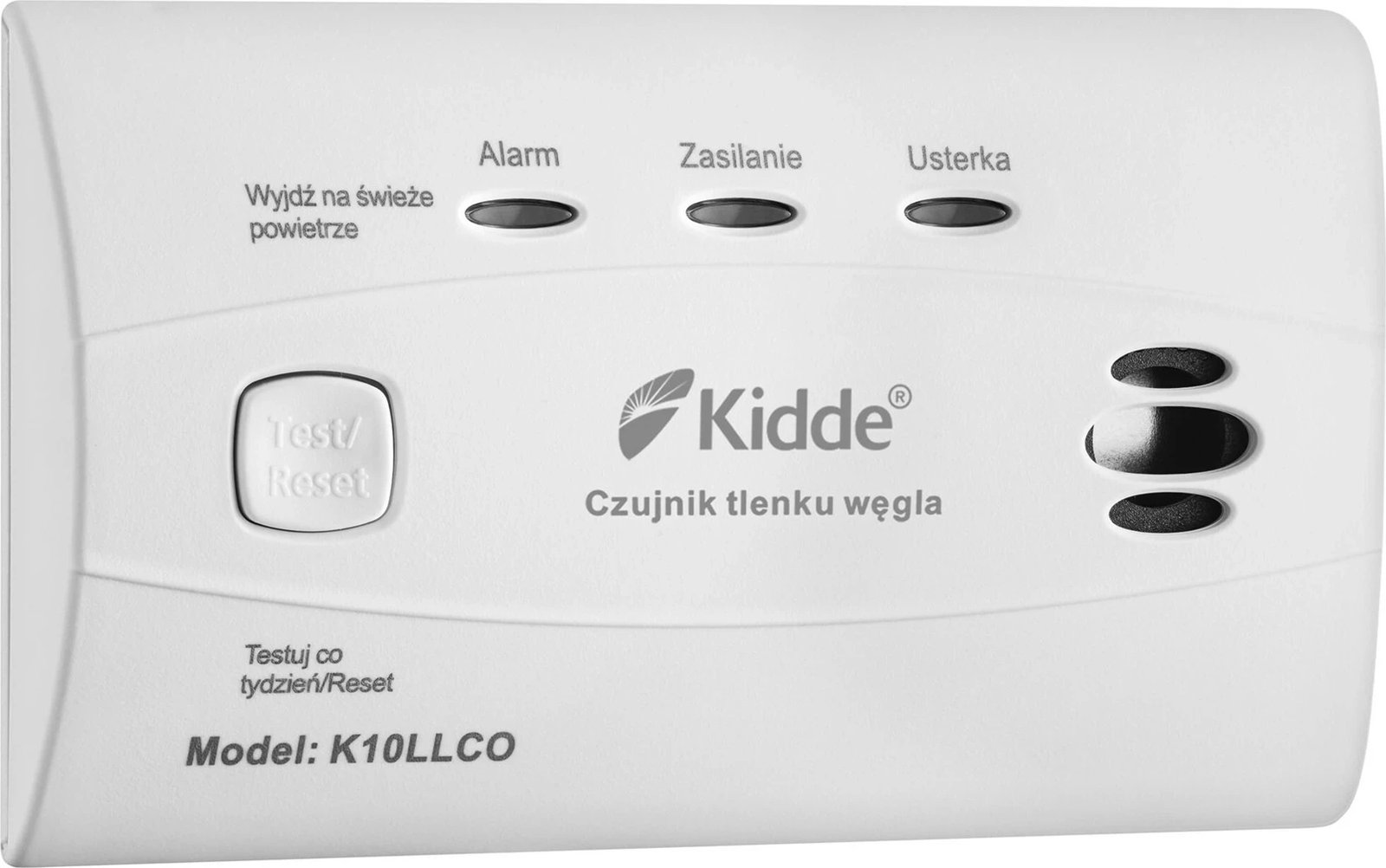 Detektor tymi dhe monoksidi karboni Kidde K10LLCO, i bardhë