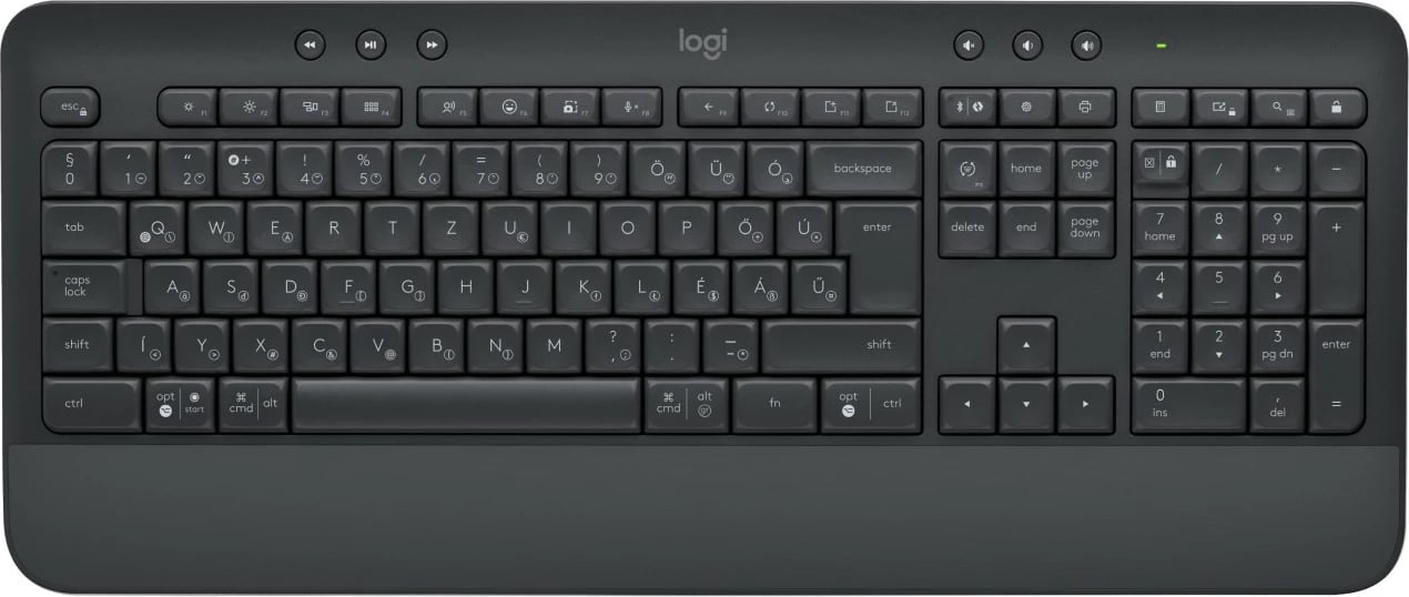Tastierë me maus Logitech MK650 FOR BUSINESS, wireless, full-size, QWERTZ, e zezë