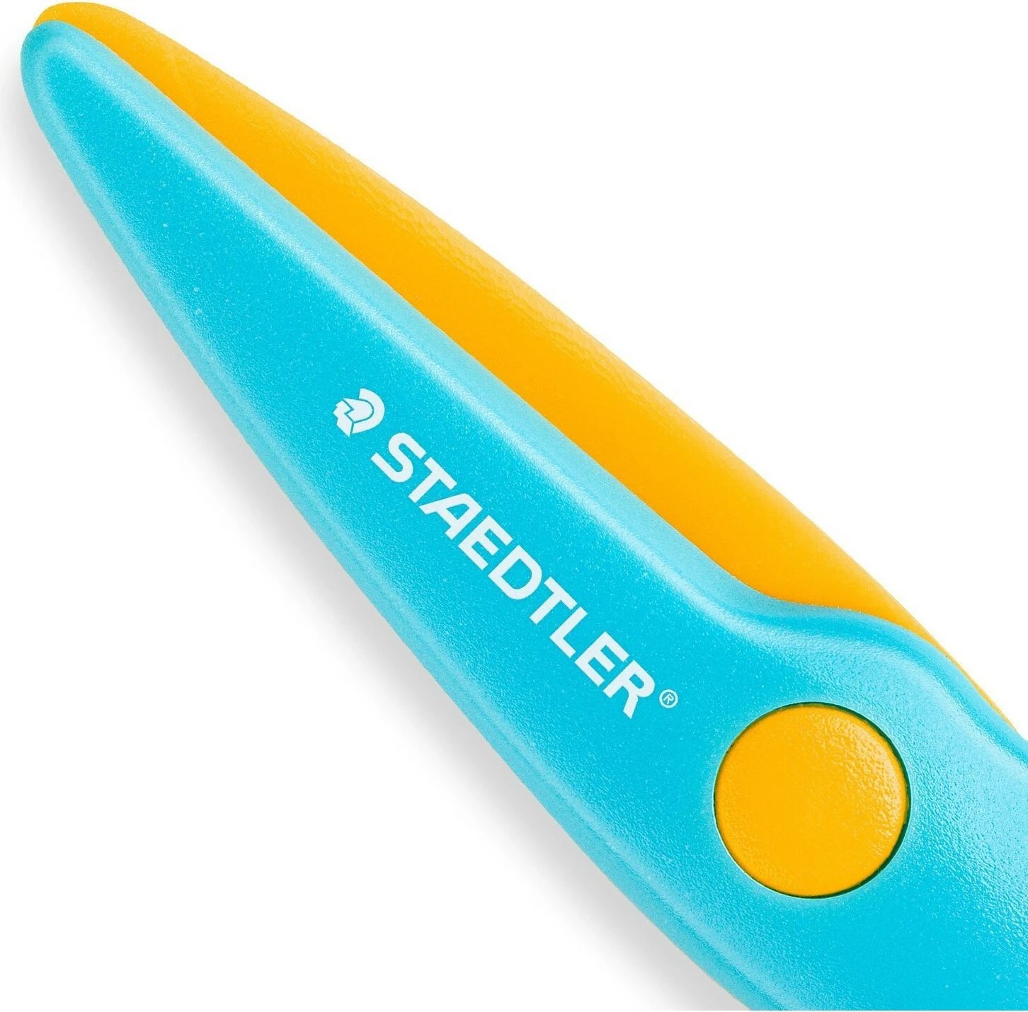 Gërshërë STAEDTLER Noris Junior për fëmijë, 100mm, metal, blu/verdhe