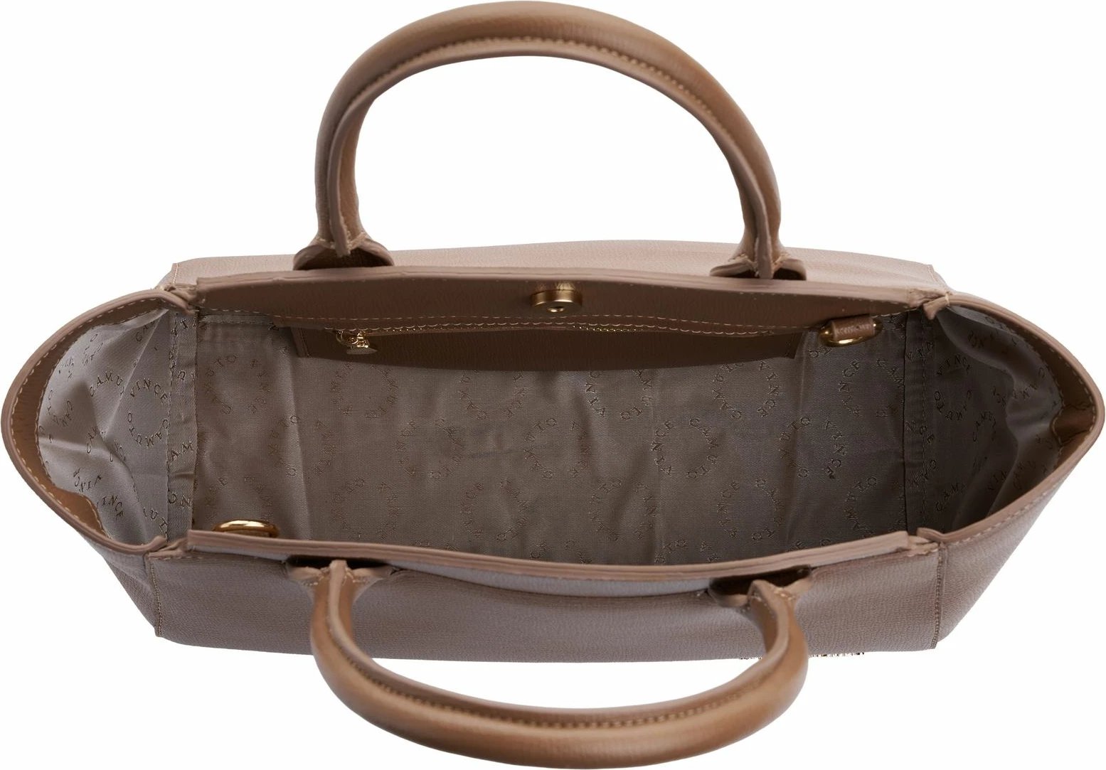 Çantë tote Vince Camuto, Messina, ngjyrë mink