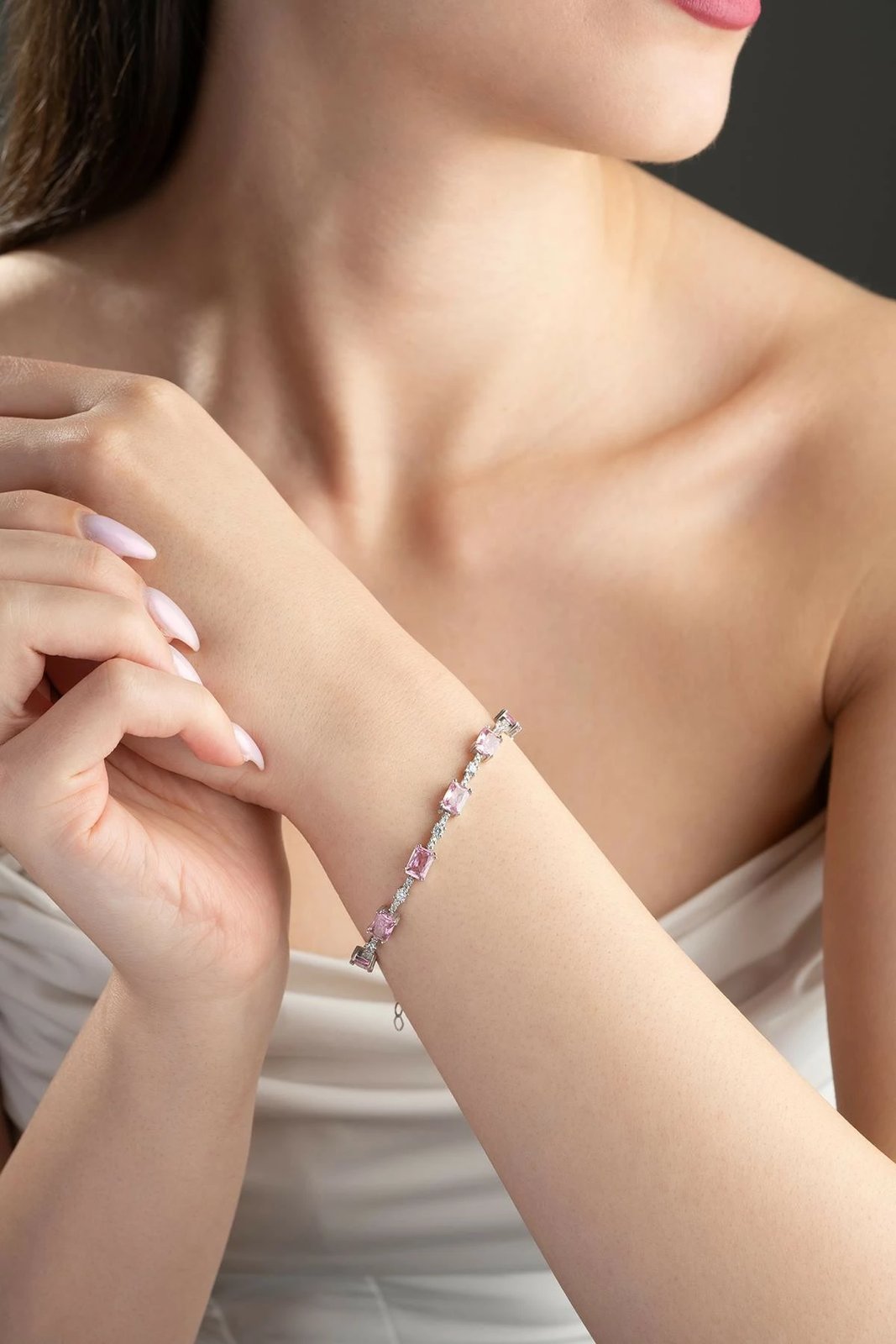 Byzylyk argjendi Jumeon, rozë dhe argjend, NRZ999693