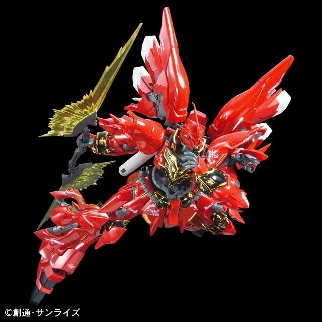 Model Sinanju Bandai RG 1/144, e kuqe Model Sinanju Bandai RG 1/144, e kuqe
