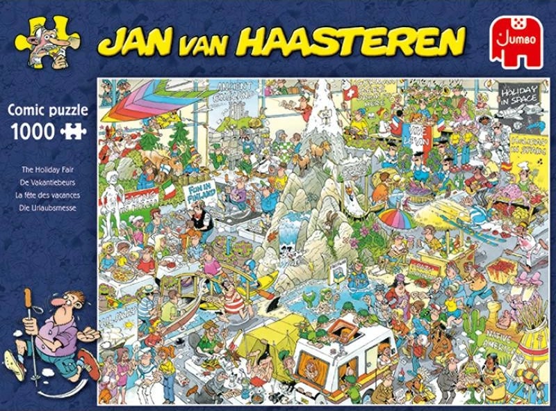 Puzzle komik, Jumbo Jan van Haasteren The Holiday Fair (19051), 1000 copa