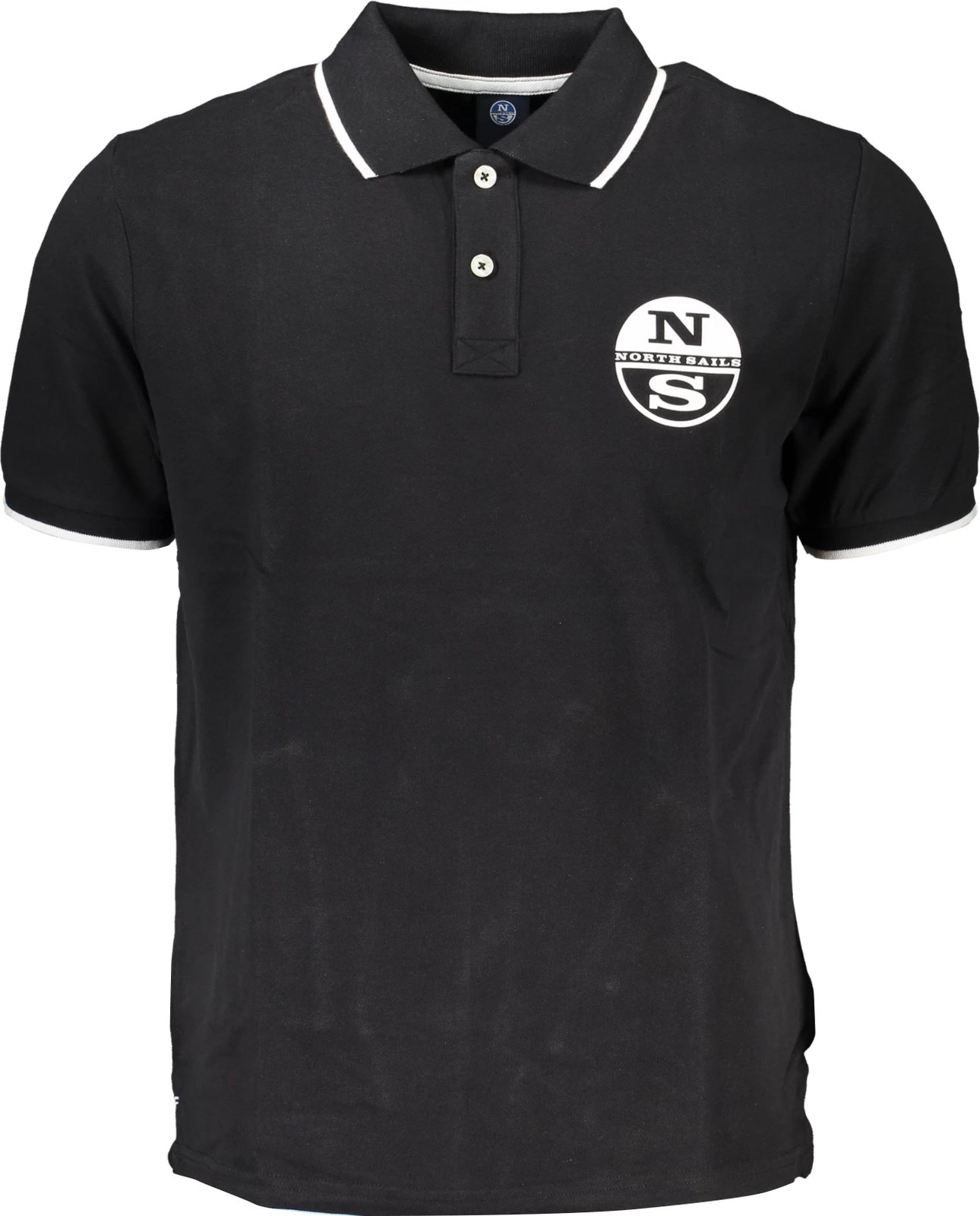 Polo shirt për meshkuj NORTH SAILS, të zezë