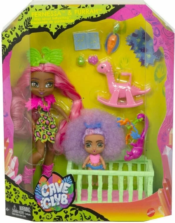 Set kukullash MATTEL Cave Club Babysitter GNL92