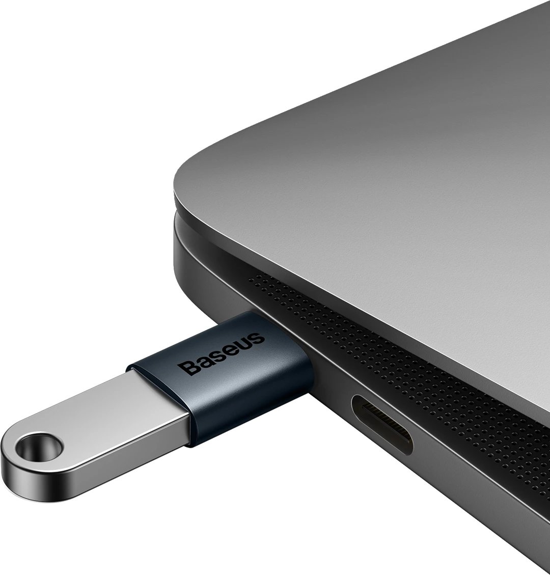 Adapter USB Type-C në USB-A 3.2 Gen 1 Baseus Ingenuity Series, Blu Adapter USB Type-C në USB-A 3.2 Gen 1 Baseus Ingenuity Series, Blu
