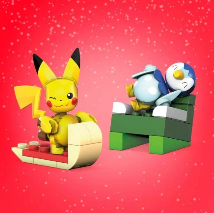 Kalendar advent Mega Bloks Mega Construx Pokemon GYG99, 225 pjesë, plastikë, set me figura