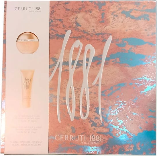 Eau de Toilette për femra Cerruti 1881 set 50ml