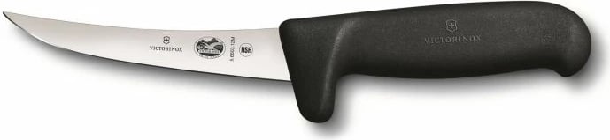 Thikë Victorinox për prerje, me maje Fibrox 12 cm, e zezë