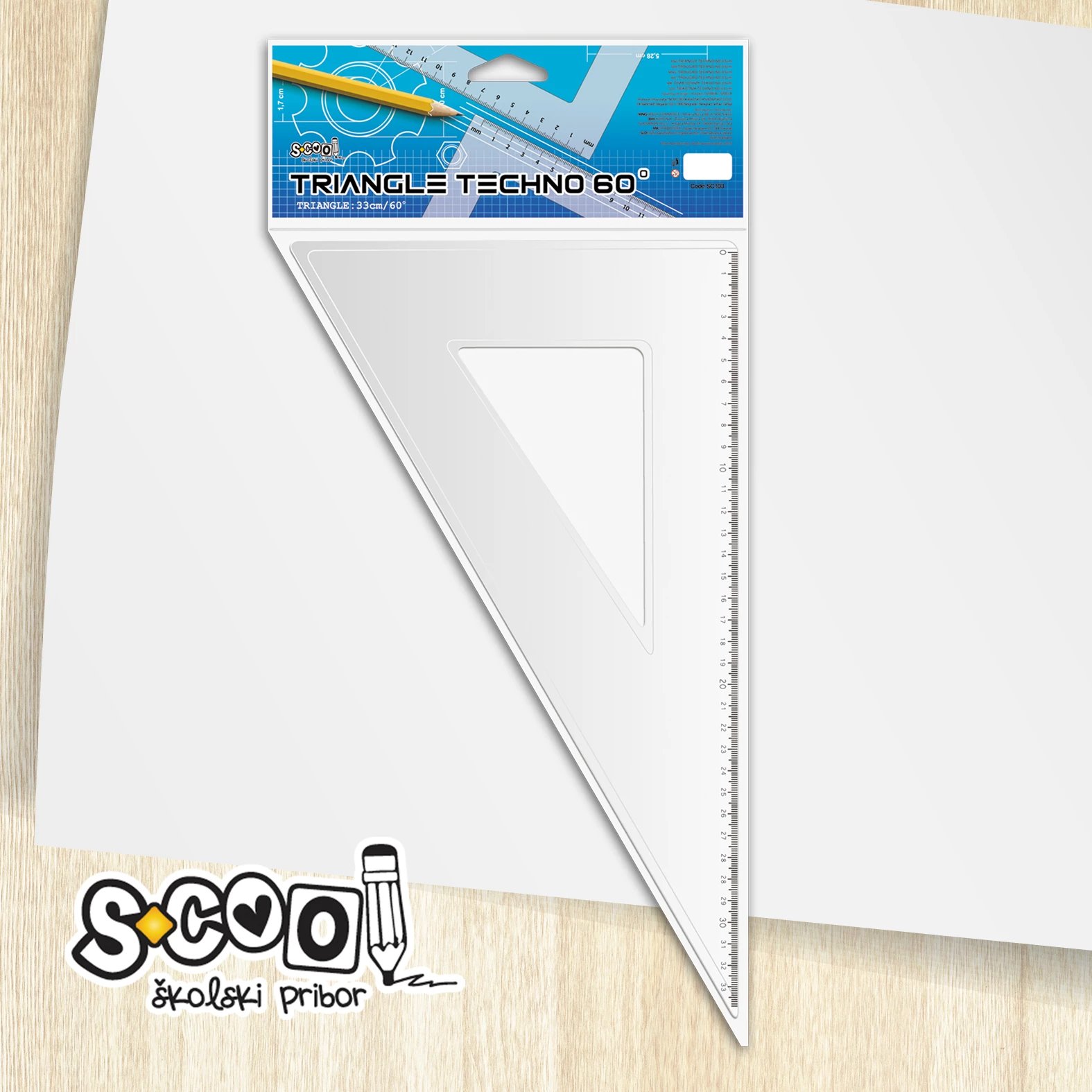 OSH VIZORE TREKENDËSH 45, 30CM