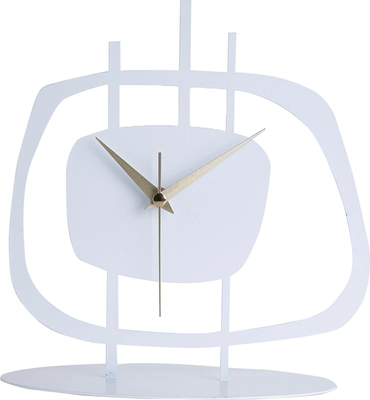 Orë dekorative Aberto Design, e bardhë, Pietra