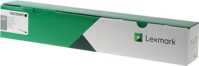 Toner, Lexmark 76C00K0, rendiment 18500 faqe, Standard, i zi