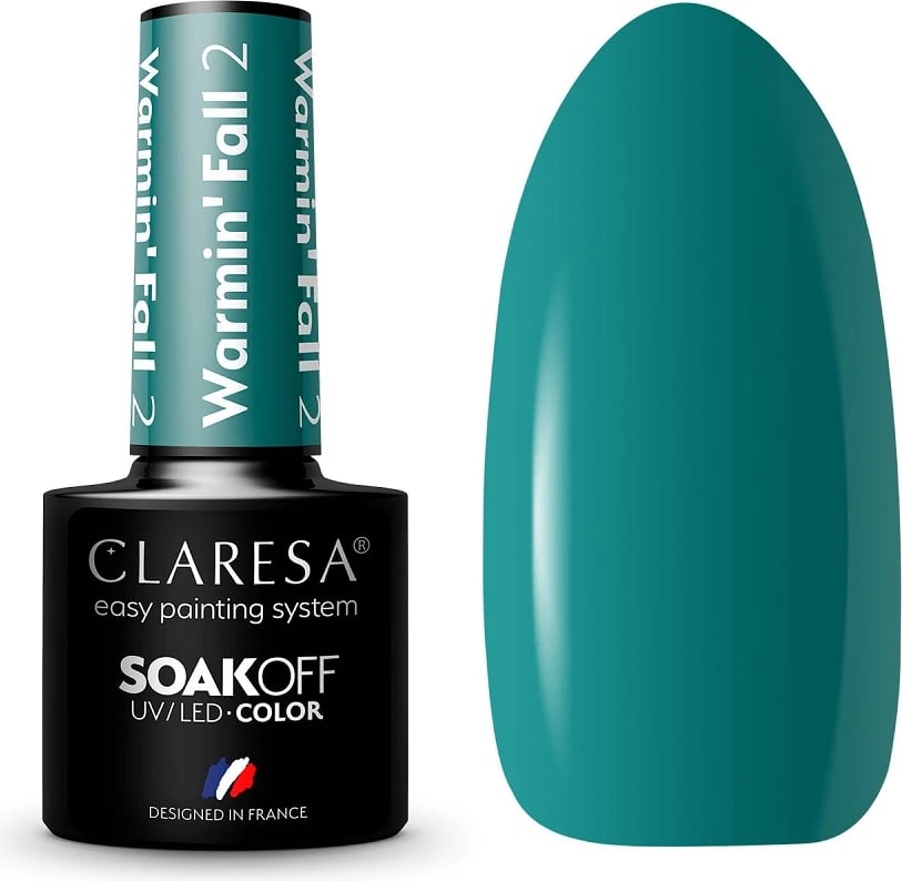 Llak për thonj Claresa Warmin' Fall Soak Off UV/LED Hybrid 2.5g