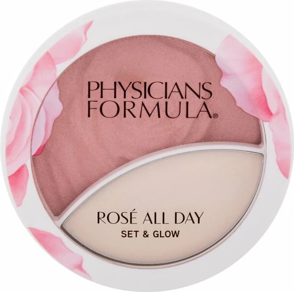 Highlighter për femra Physicians Formula Rosé All Day Set & Glow Brightening Rose, 10.3g