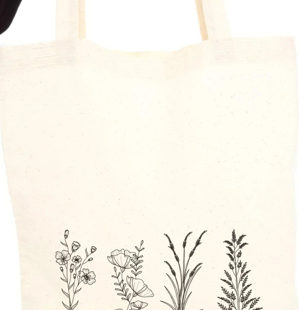 Torbë tote Zoozie Bags, krem, 35x40cm