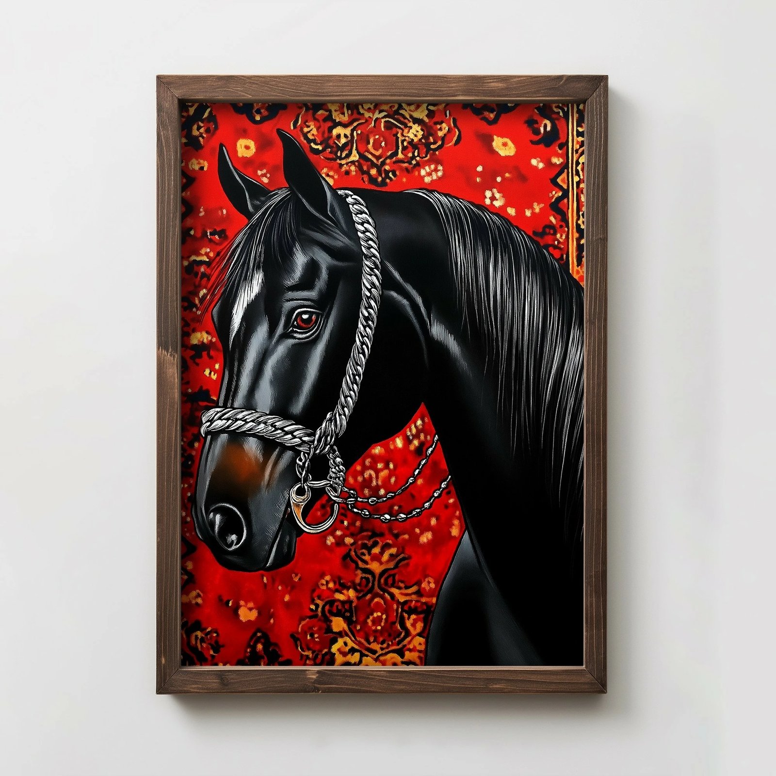 Pikturë dekorative me kornizë MDF, Wallity, TUN049-XL, shumëngjyrëshe, 50x70x3.5cm