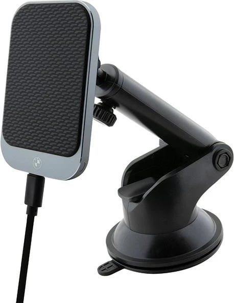 Mbajtës magnetik BMW BMMWCCDTPK MagSafe Signature Edition, 15W, për veturë, i zi