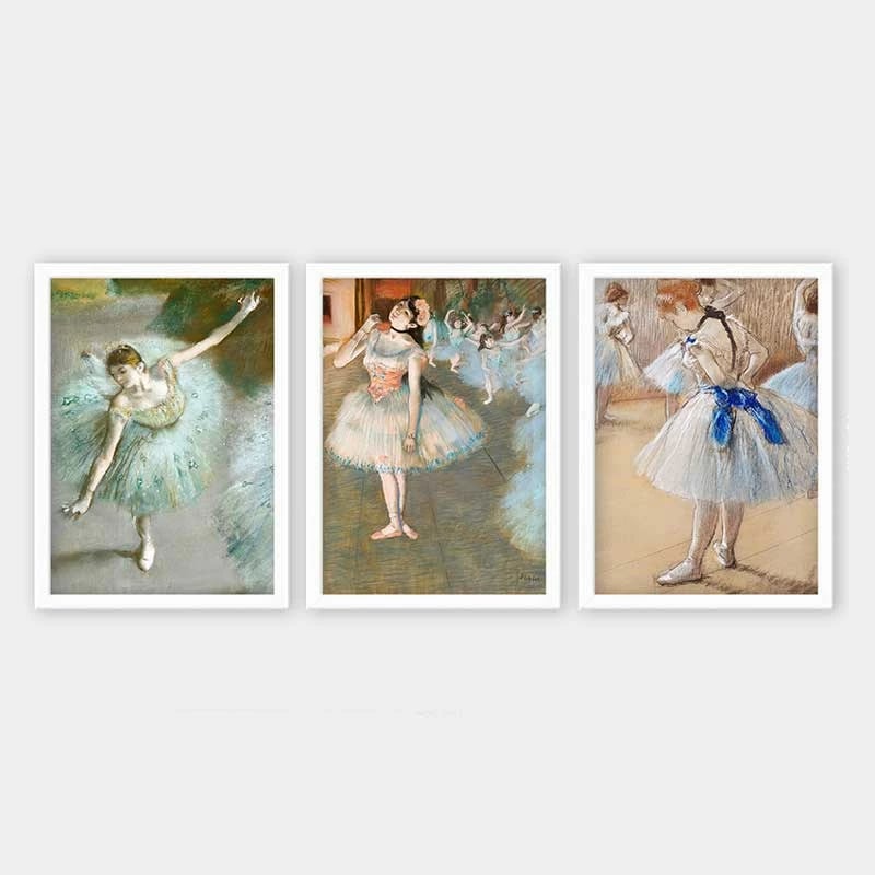 Pikturë dekorative me kornizë (3 copë), Wallity, 3BC_UN2684809_3545