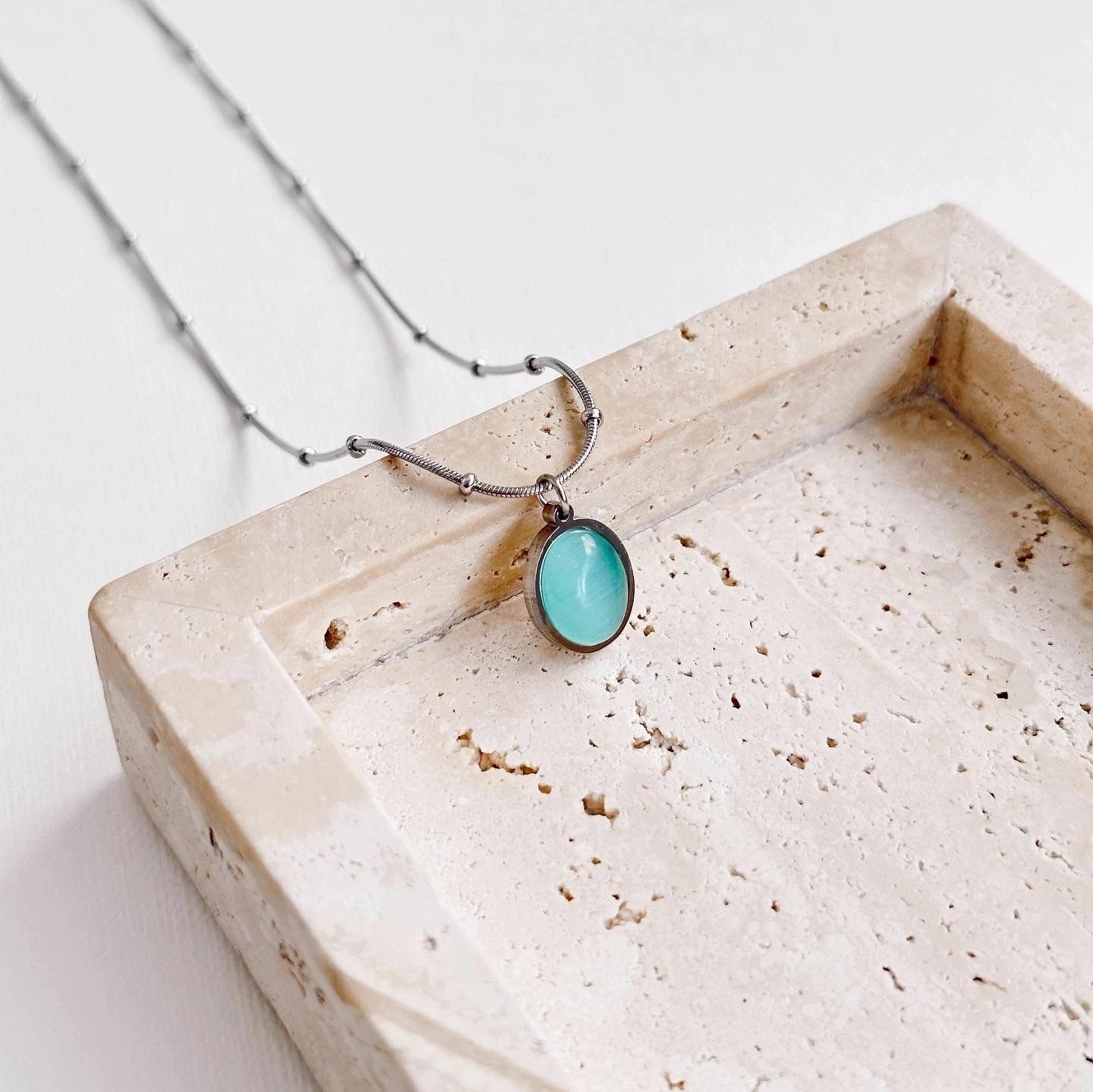 Varëse çeliku Jumeon, ngjyrë argjendi-turkuaz, Florida