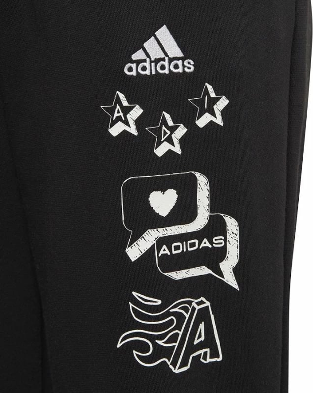 Pantallona për fëmijë adidas, të zeza