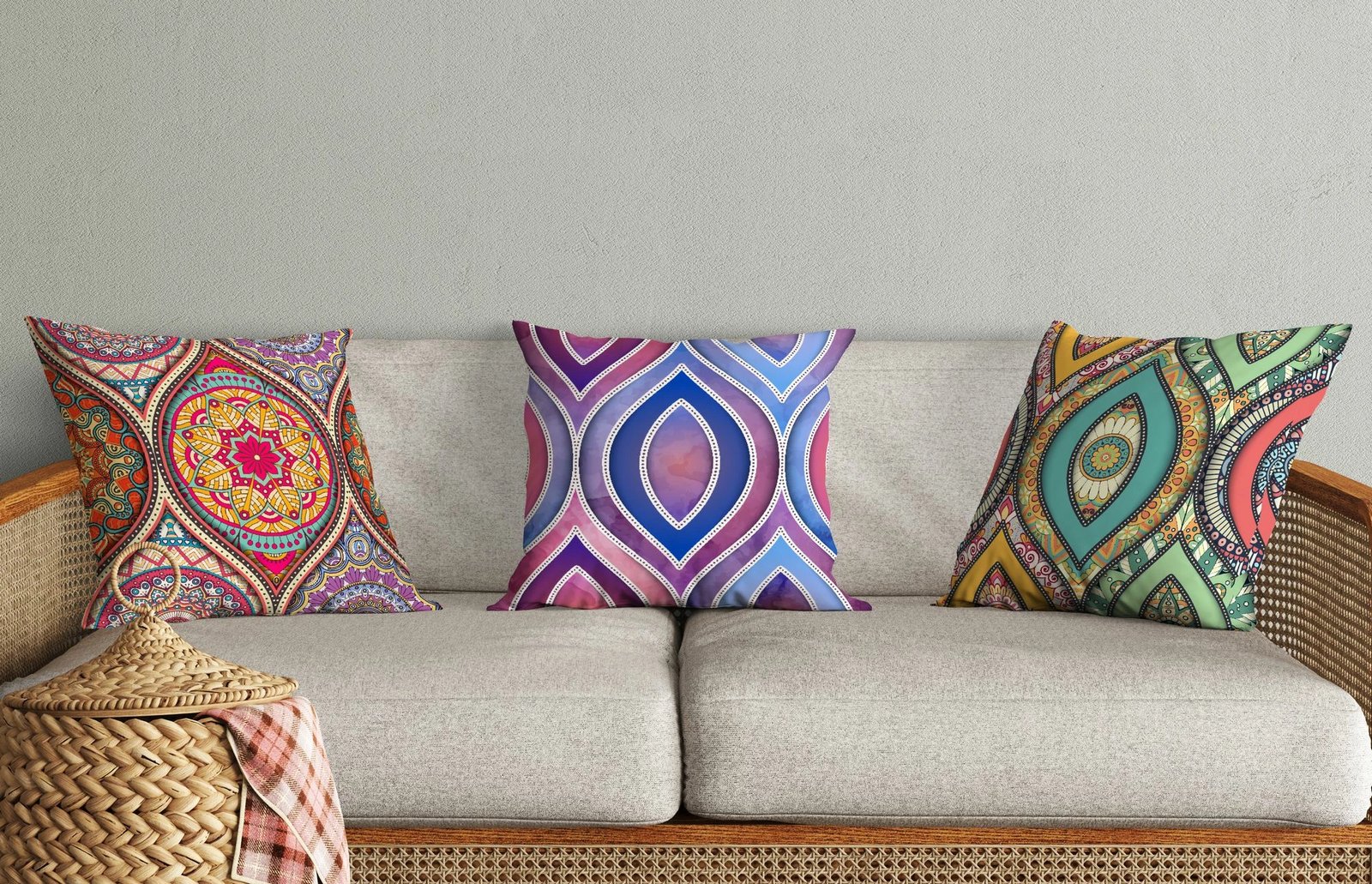 Set mbulesash për jastëkë (3 copë), Evila Originals, HMI-KIR-111