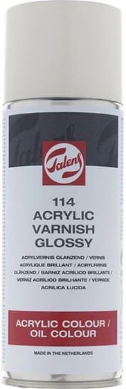 Sprej llak akrilik Talens 114, 400ml, me shkëlqim