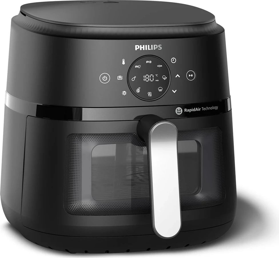 Airfryer Philips 2000 series NA231/00, 6.2 L, Argjendtë Airfryer Philips 2000 series NA231/00, 6.2 L, Argjendtë