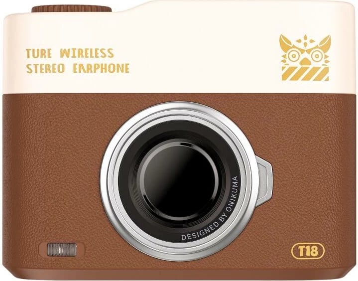 Kufje ONIKUMA T18, Bluetooth 5.3, TWS, kafe