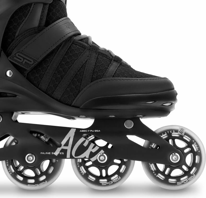 Rollera Spokey për meshkuj/femra, të zeza