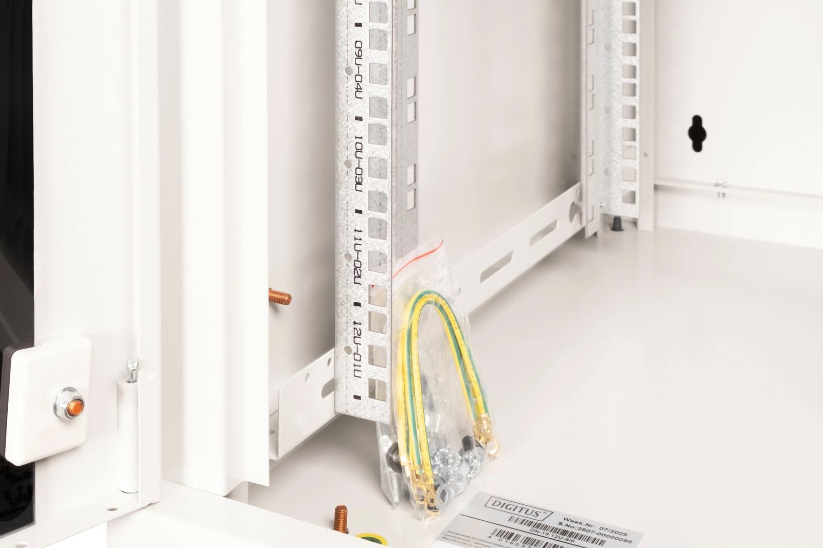 Kasë muri Digitus 19 inç 12HE 643x600x600mm, gri