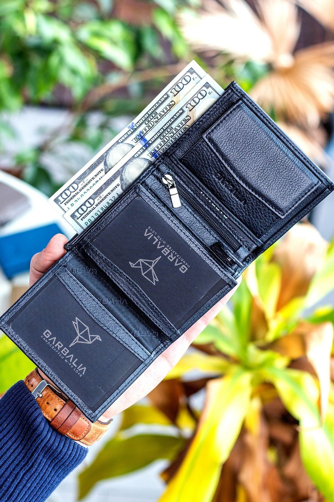 Set portofol dhe rrip (2 copë), Zoozie Bags, Dortmund, ngjyrë e zezë