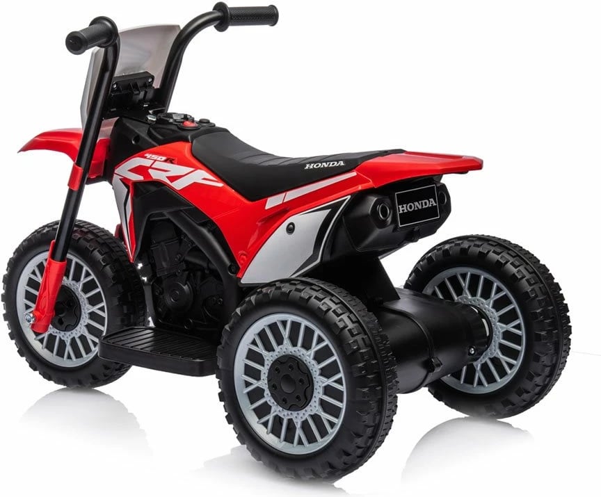 Motoçikletë elektrike lodër, Milly Mally, Honda CRF 450R, 6V 4.5Ah 30W, 2.5-3 km/h, 24M+, e kuqe