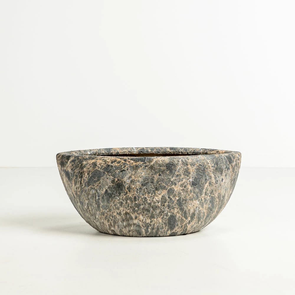 Set vazo GASHER, 2 copë, qeramikë, antracit-bezhë, 46x22x20