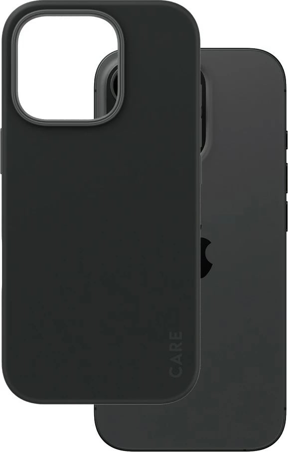 Mbështjellës PanzerGlass CARE Case MagSAFE për iPhone 16 Pro, i zi