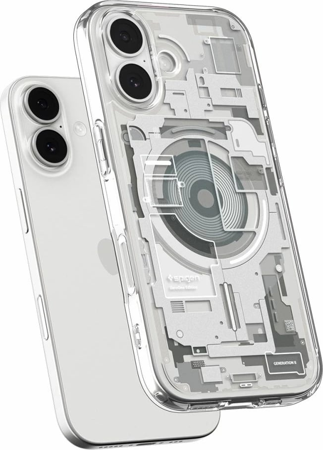 Mbështjellës Spigen Ultra Hybrid MagSafe për iPhone 17 Zero One, titanium