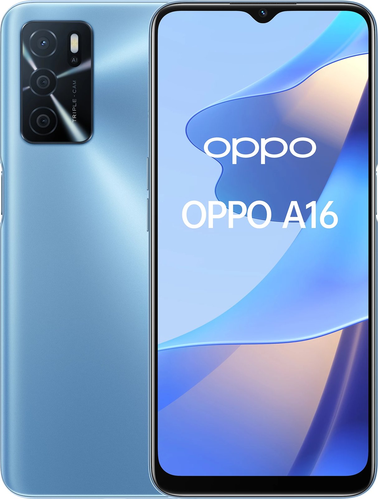 Celular Oppo A16, 32GB, i kaltër