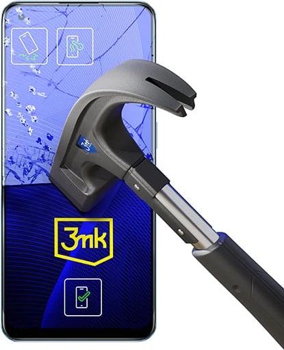 Mbrojtës ekrani FlexibleGlass 3mk Protection për Realme 9 Pro+, hibrid xhami-folie