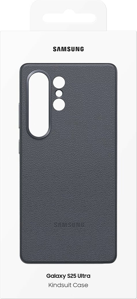 Mbështjellës Samsung Galaxy S25 Ultra, 17.5 cm, lëkurë sintetike, zi