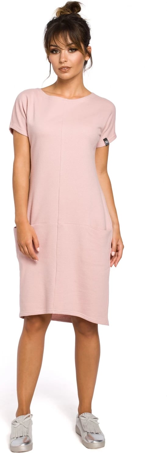 Fustan BeWear 104222, rozë