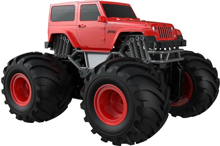 Makine me telekomandë Double Eagle Jeep E342-003, amfib, e kuqe