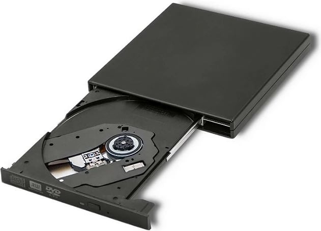DVD-RW i jashtëm Qoltec 51858, USB 2.0, i zi