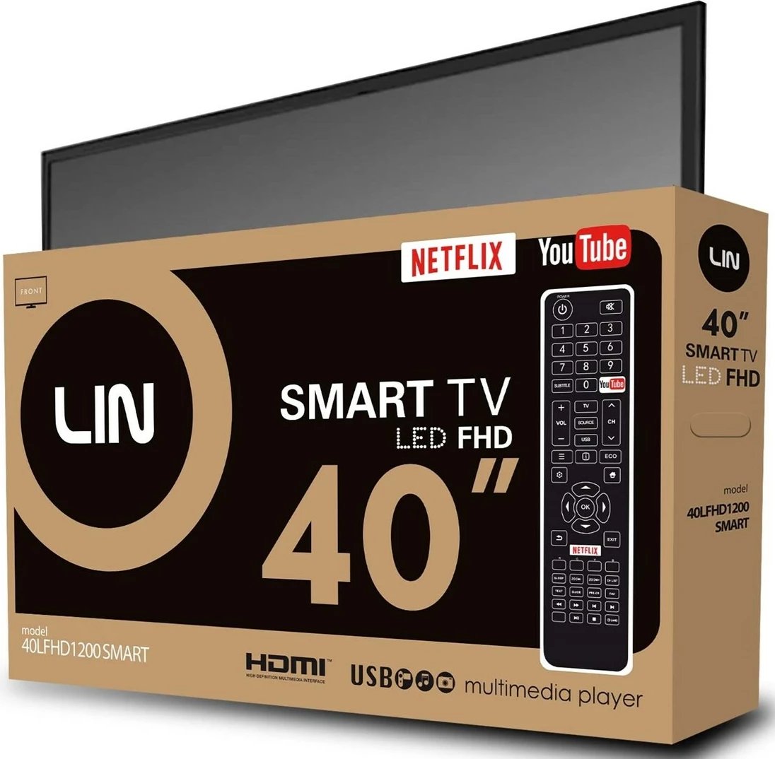 Televizor LIN 40LFHD1200, 40'', Full HD, DVB-T2, i zi 