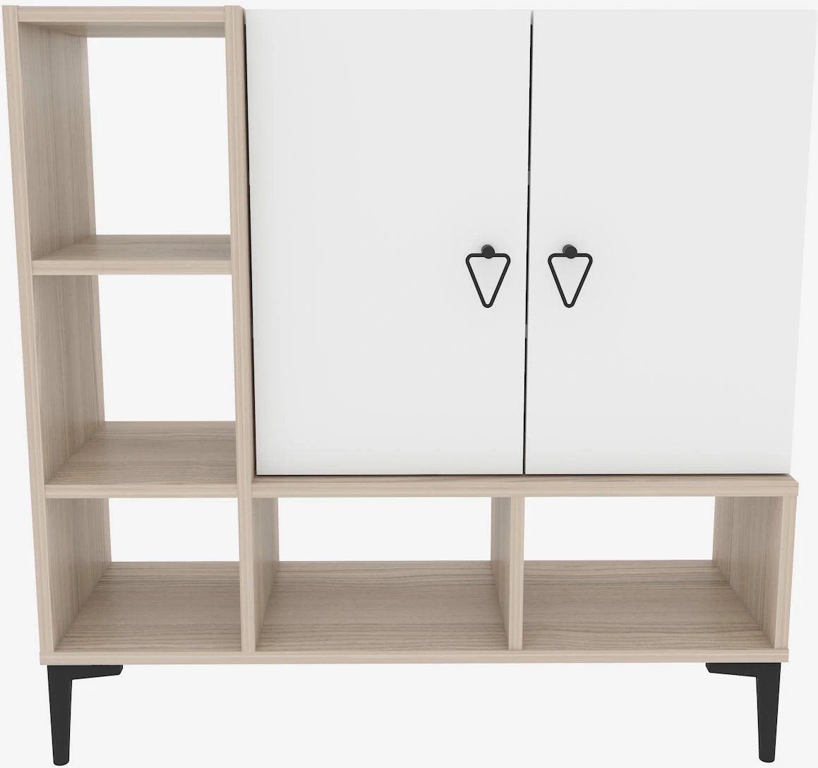 Konsol Skye Decor, platin e bardhë, Cordoba