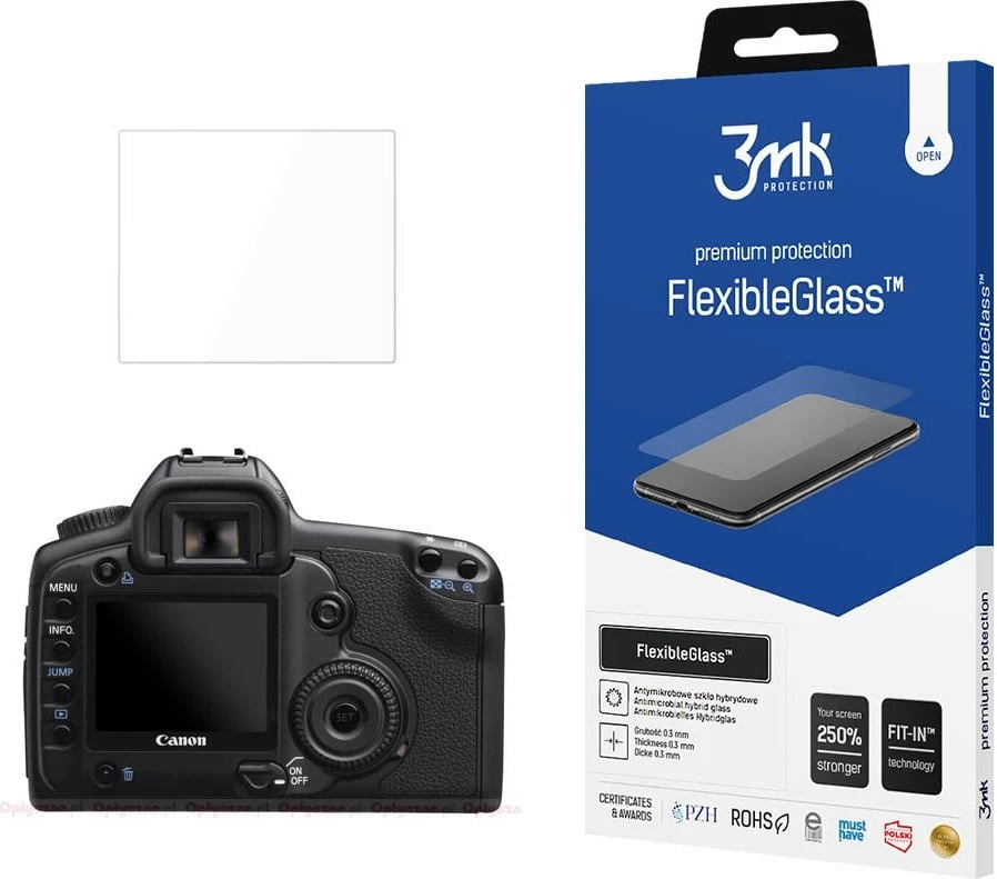 Mbrojtës ekrani hibrid 3mk FlexibleGlass për Canon EOS 5D