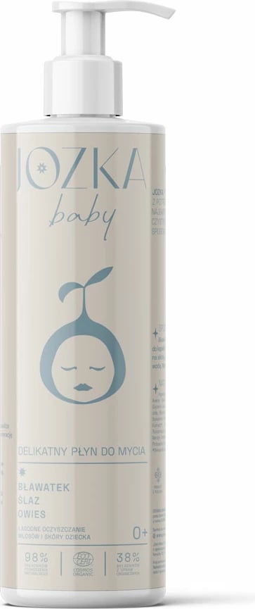Larës për trup dhe flokë për fëmijë Jozka Baby Gentle Body and Hair Wash 300ml