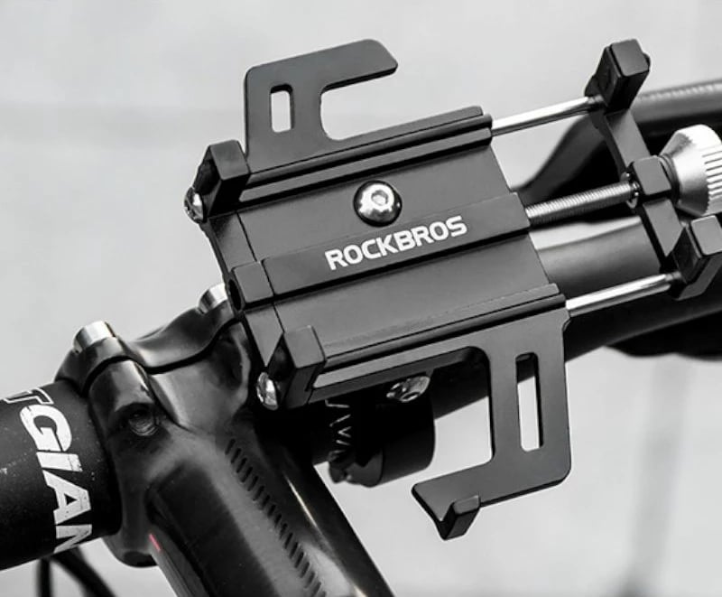 Mbajtës telefoni Rockbros, i zi