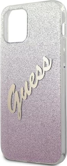Mbështjellës Guess GUHCP12MPCUGLSPI për iPhone 12/12 Pro 6.1", rozë