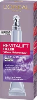 Krem për sy L'Oreal Paris Revitalift Filler [HA] Anti-Age për femra 15ml