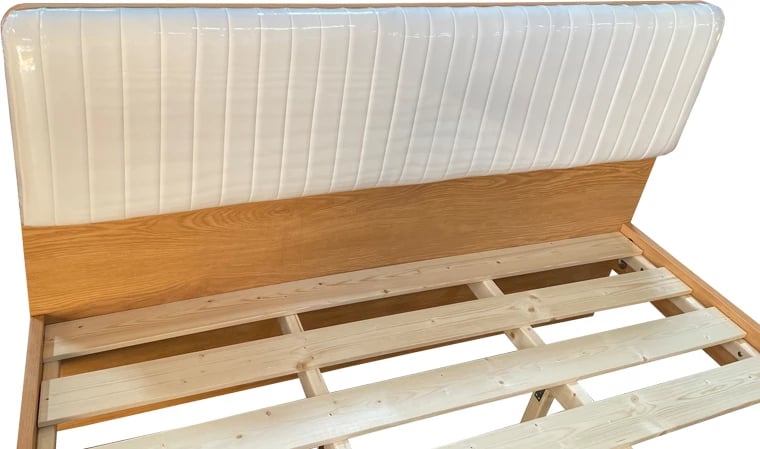 Krevat dopio Akva mdf ngjyrë natyrale 150x200cm